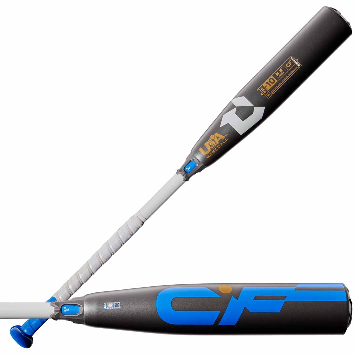 DeMarini 2022 CF -10 2 5/8" Barrel Baseball USA Bat for item WTDXUFX22-31