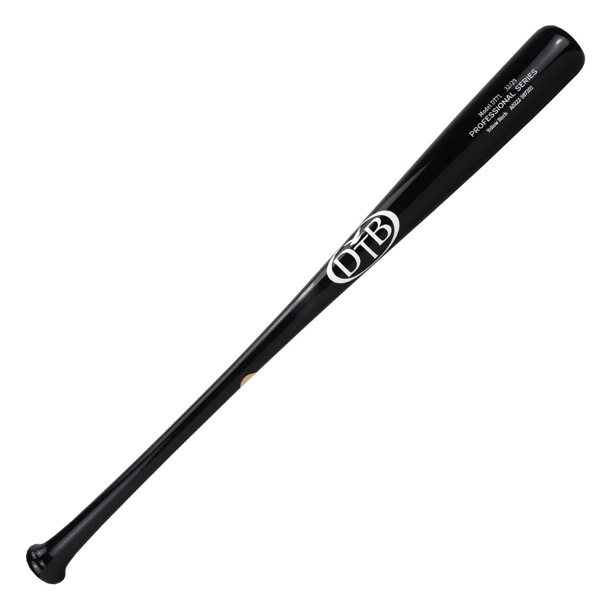 Dove Tail DT71 Birch Baseball Wood Bat for item DT71-31-BLK