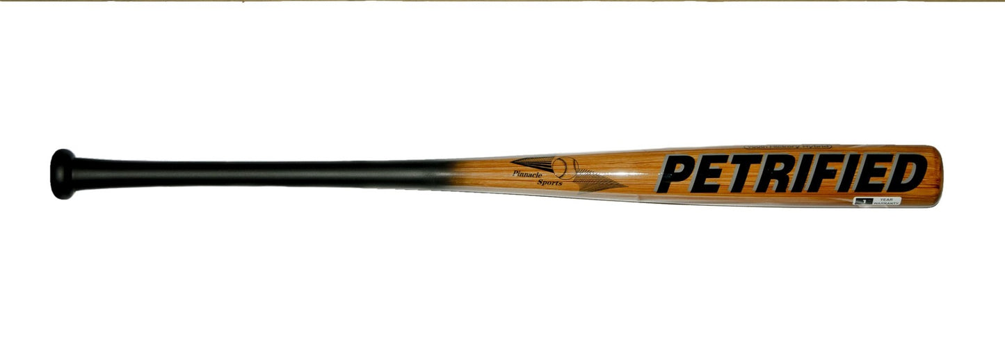 Pinnacle Sports Youth Petrified One Year Warranty Wood Bat