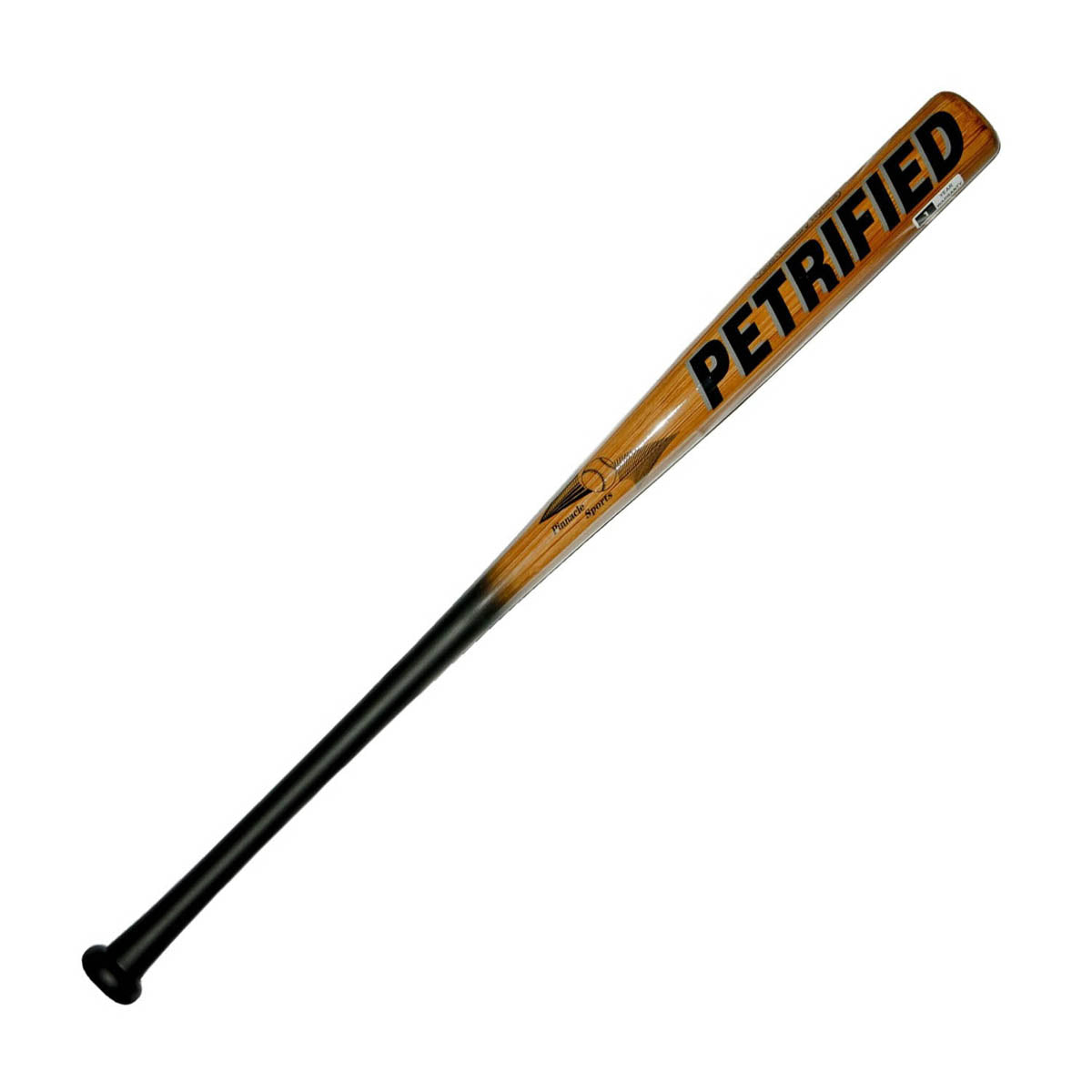 Pinnacle Sports Youth Petrified One Year Warranty Wood Bat for item HBBPET22-30-BBR