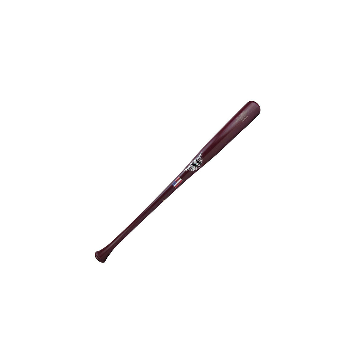 MPowered Chameleon I-13 Burgundy-Sparkle Maple Wood Baseball Bat for item MPCHAMELEONI13BS-32