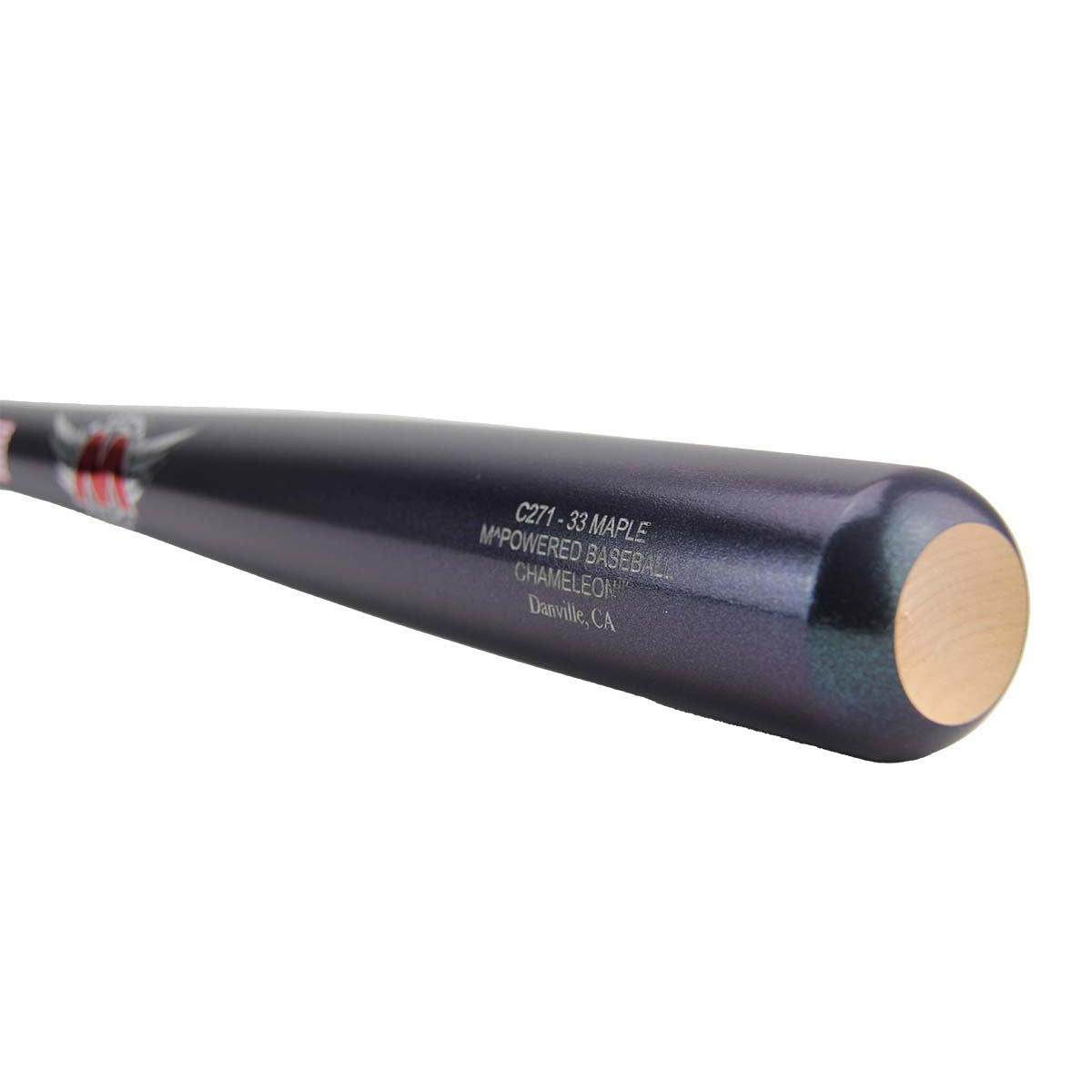 MPowered Chameleon C271 Navy-Sparkle Maple Wood Baseball Bat