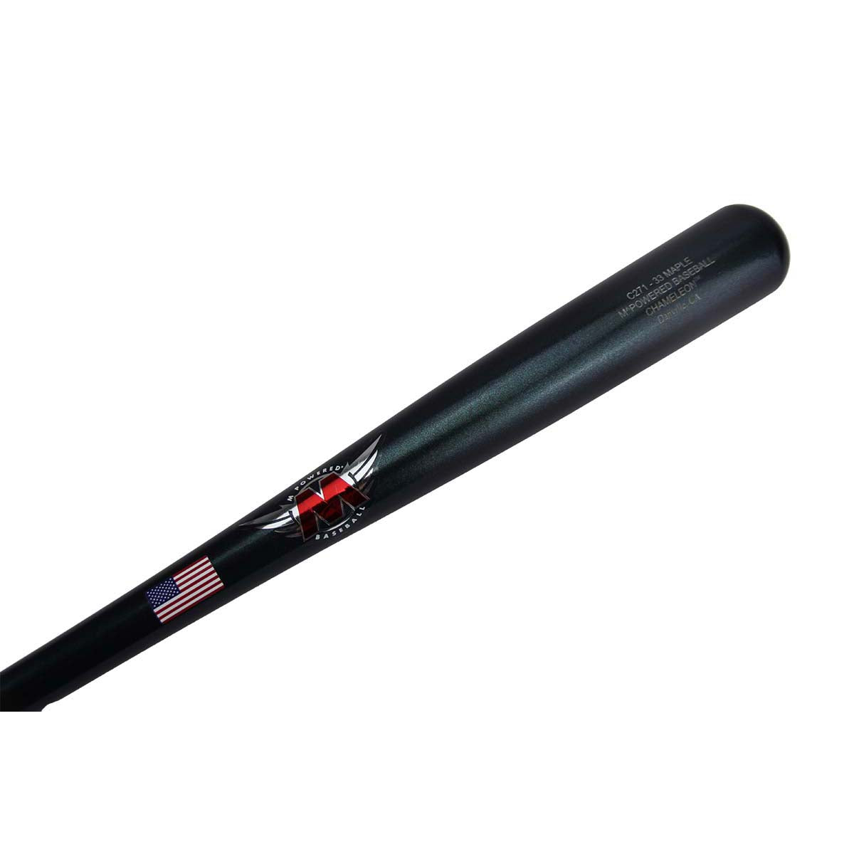 MPowered Chameleon C271 Navy-Sparkle Maple Wood Baseball Bat