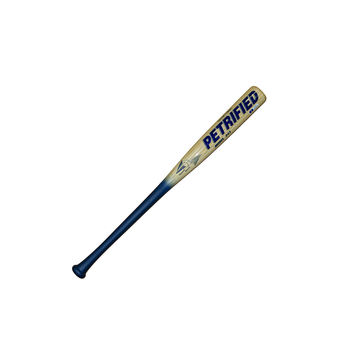 Pinnacle Sports Petrified Hickory Hybrid with Rubber Handle 1 Year Warrant Baseball Wood Bat for item PETHLG-32-NNT