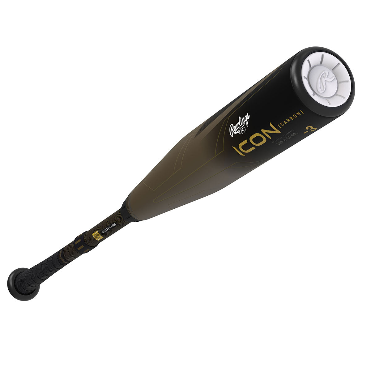 Rawlings 2023 Icon 2 5/8" Barrel -3 Baseball BBCOR Bat