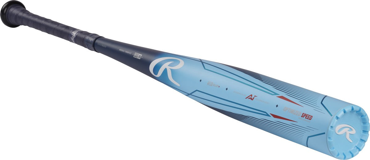 Rawlings 2024 Clout AI 2 5/8" Barrel -3 Baseball BBCOR Bat