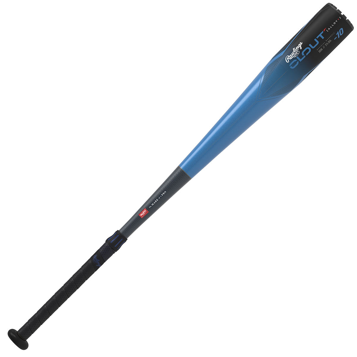 Rawlings 2023 Clout 2 3/4" Barrel -10 Baseball USSSA Bat