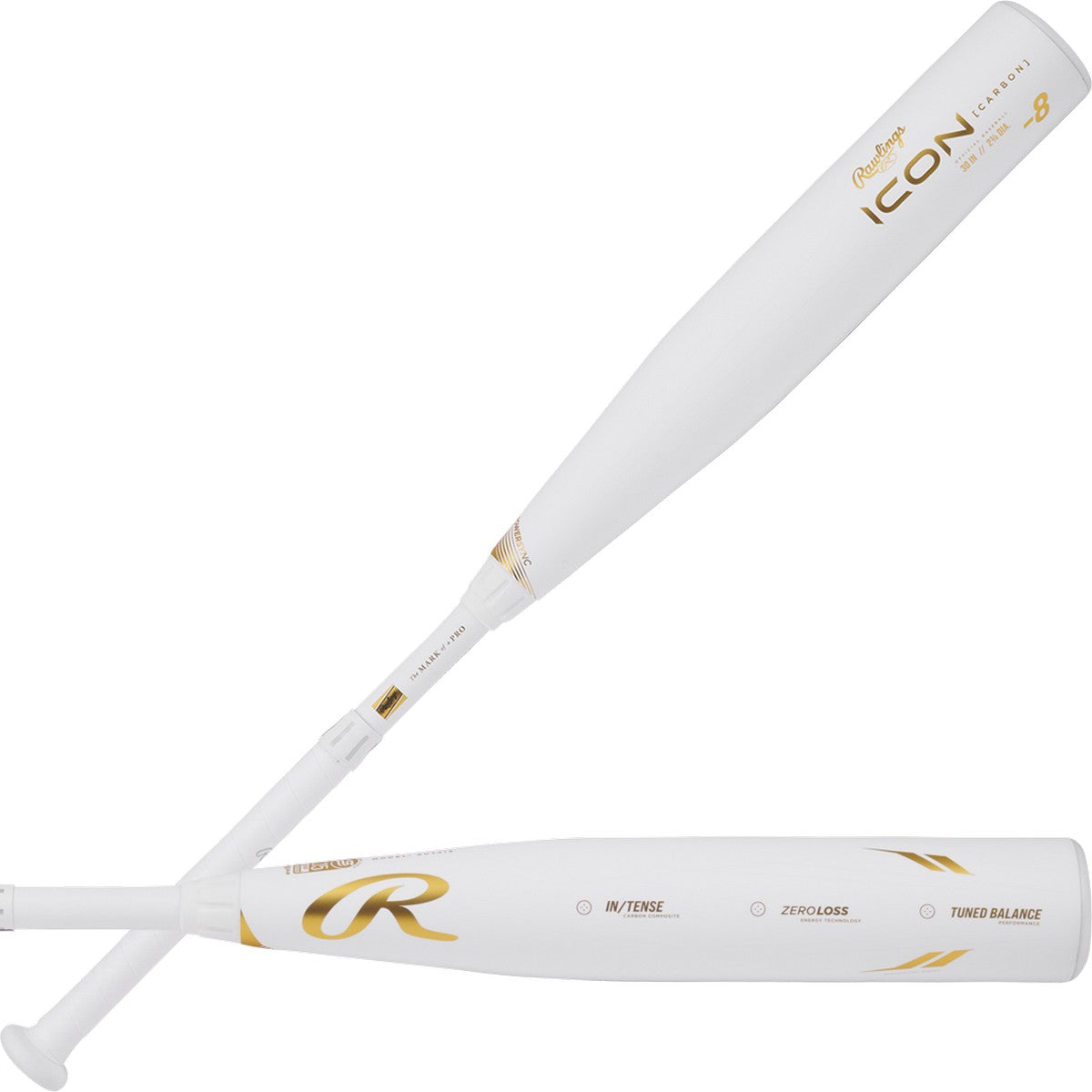 Rawlings 2024 Icon 2 3/4" Barrel -8 Baseball USSSA Bat