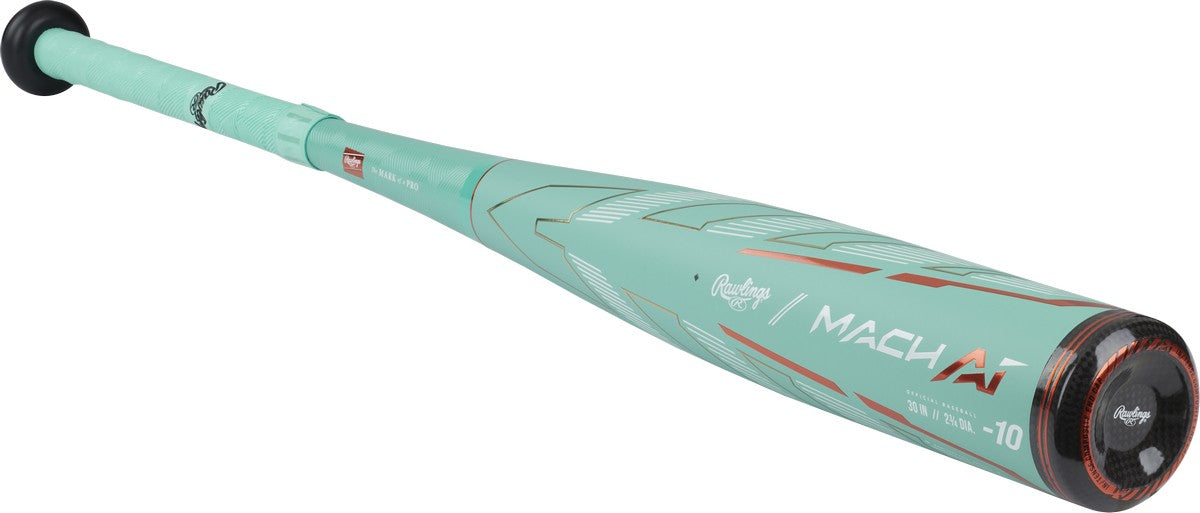 Rawlings 2024 Mach AI 2 3/4" Barrel -10 Baseball USSSA Bat