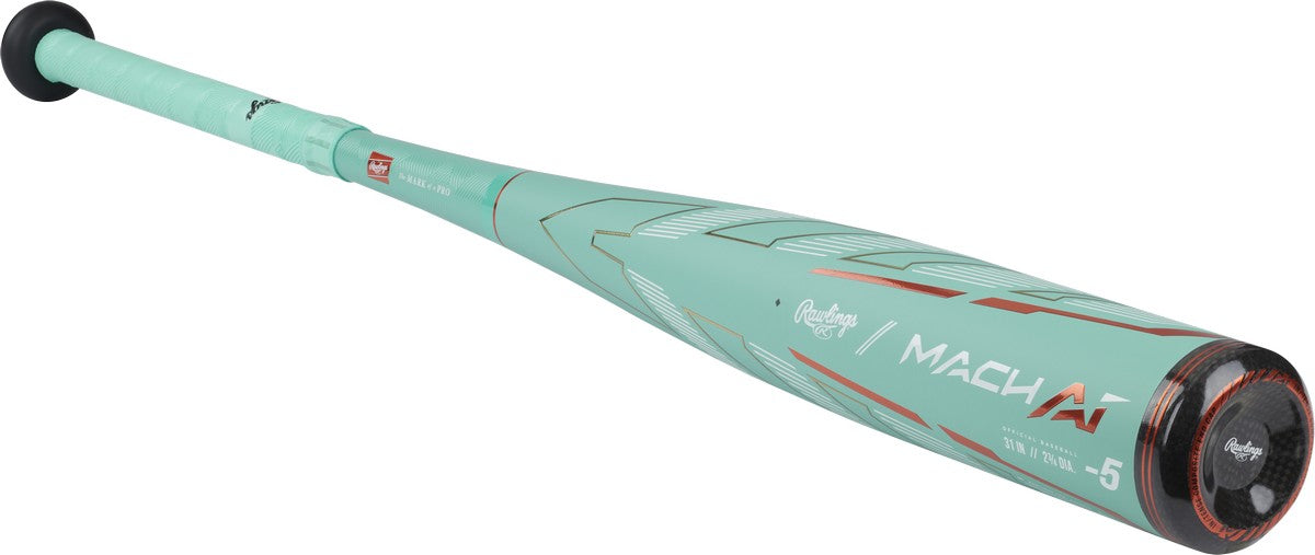 Rawlings 2024 Mach AI 2 3/4" Barrel -5 Baseball USSSA Bat